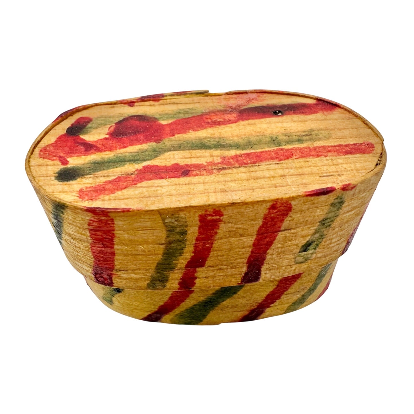 Vintage 1970s Guatemalan 1.25 In Worry Dolls Set Of 10 In Original Handmade Box