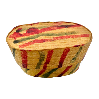 Vintage 1970s Guatemalan 1.25 In Worry Dolls Set Of 10 In Original Handmade Box