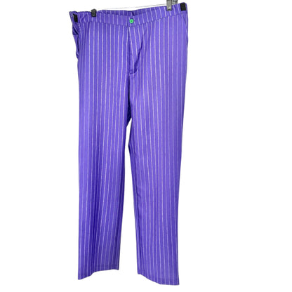 Spirit Halloween Costume The Joker Mens XL Purple Green Suit Tie Suspenders