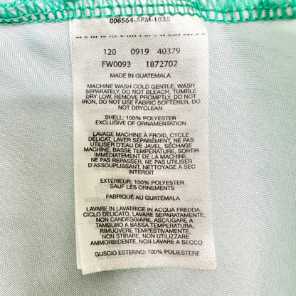 Columbia PFG Womens 2X Teal Long Sleeve Shirt Polyester Lightweight Fishing Gear
