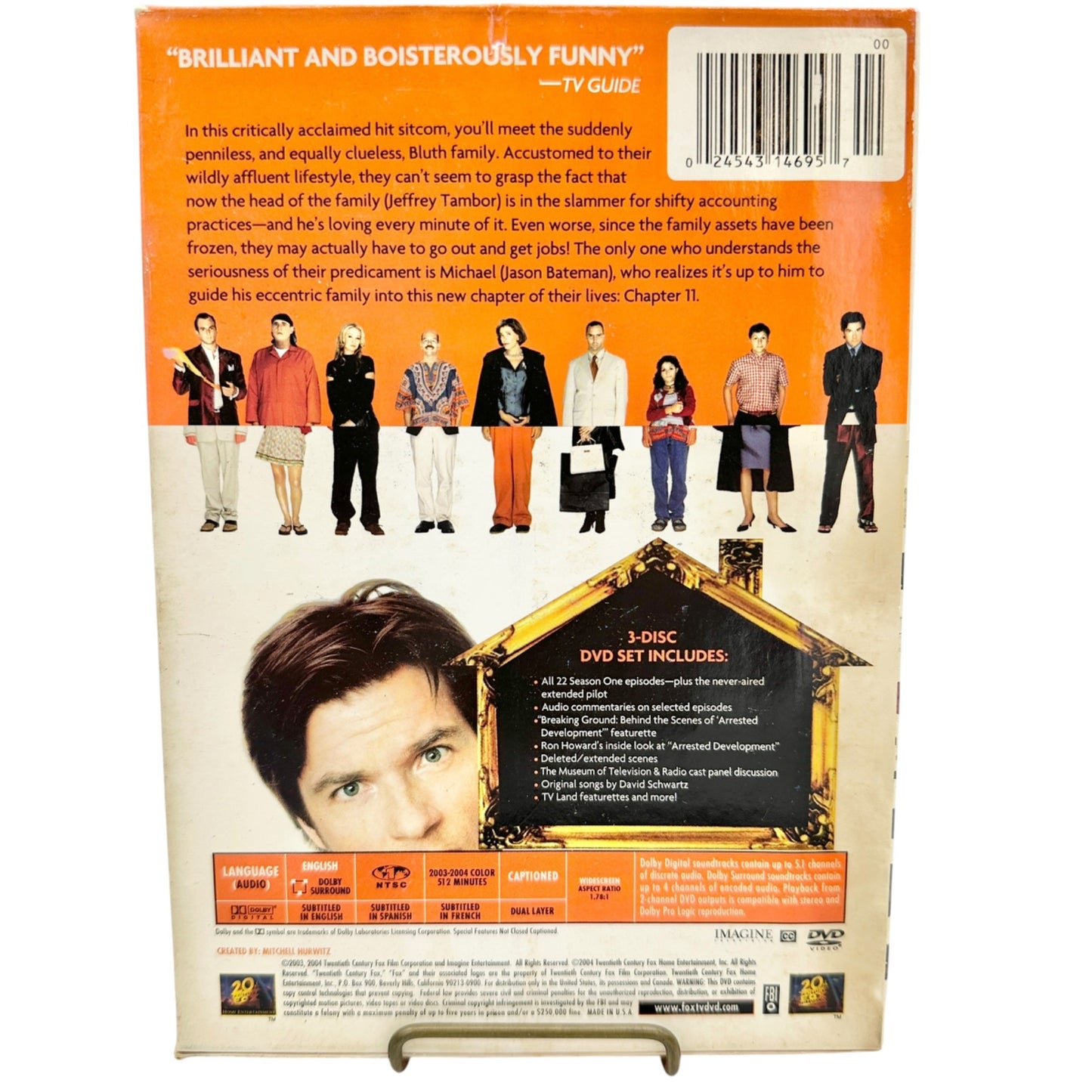 Arrested Development Seasons 1 and 3 DVD Box Sets Comedy TV Series Jason Bateman