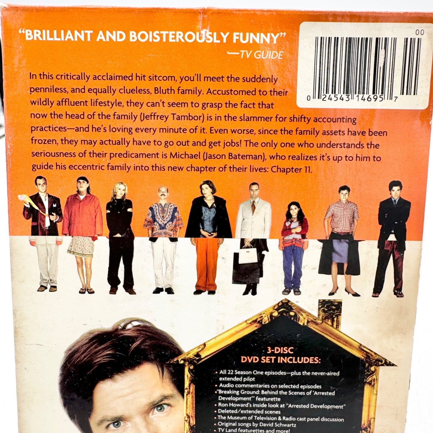 Arrested Development Seasons 1 and 3 DVD Box Sets Comedy TV Series Jason Bateman