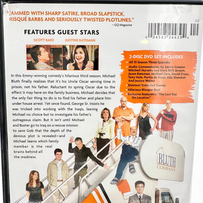 Arrested Development Seasons 1 and 3 DVD Box Sets Comedy TV Series Jason Bateman