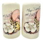 Vintage Key West Ceramic Salt and Pepper Shakers Conch Shell Design 3 inch Tall
