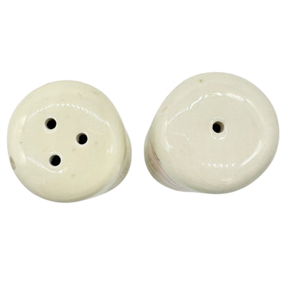 Vintage Key West Ceramic Salt and Pepper Shakers Conch Shell Design 3 inch Tall