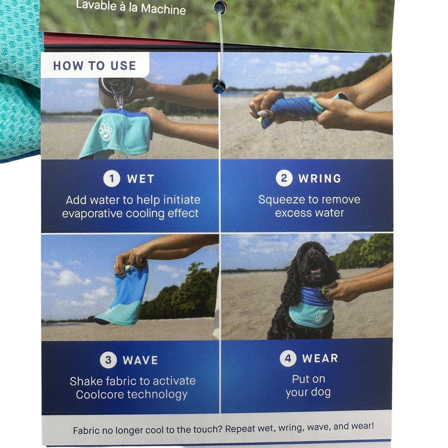 Canada Pooch Max Chill Cooling Snood LG 16-23" For Dogs Innovative Cooling Gear