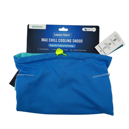 Canada Pooch Max Chill Cooling Snood LG 16-23" For Dogs Innovative Cooling Gear