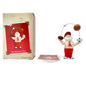 Hallmark Keepsake Ornament The Biggest Fan Santa 2002 Sports Christmas Decor 4"H