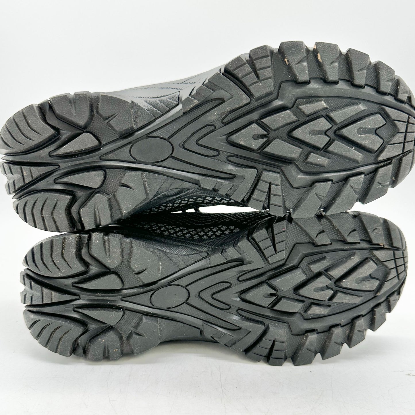 Ulogu Hiking Sneakers Womens 8.5 Black With Non-Slip Outsole Cushioned Sturdy