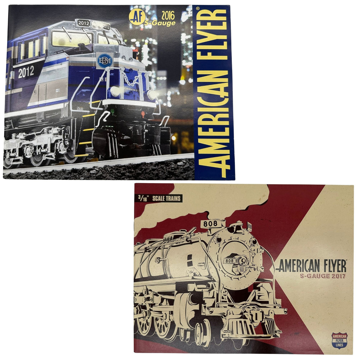 American Flyer Model Train Catalogs S Gauge Scale Collectibles 2016 and 2017