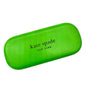 Kate Spade Eyeglass Case With Cloth Green Gray Hello Sunshine Interior Hinged
