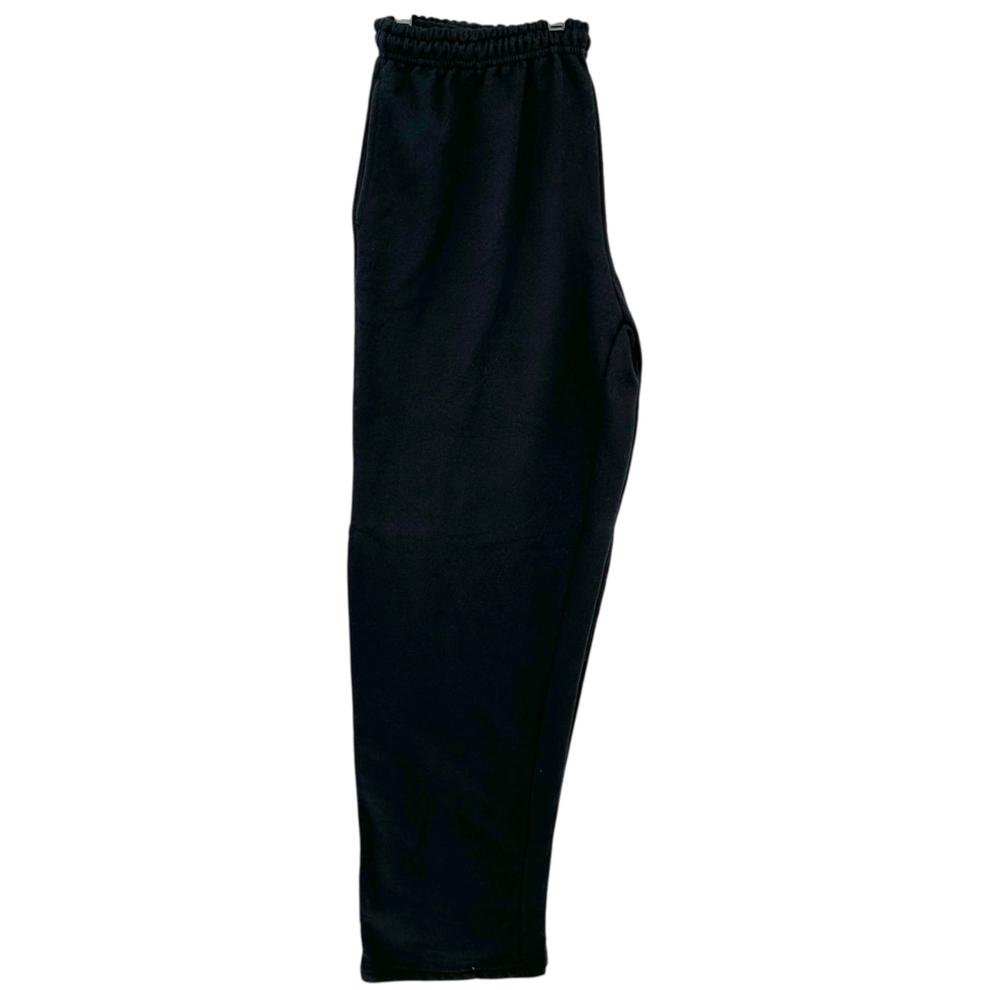 Gildan Sweatpants Mens 2XL Black DryBlend 2XL Elastic Waist Orange M Wrestling