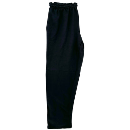Gildan Sweatpants Mens 2XL Black DryBlend 2XL Elastic Waist Orange M Wrestling