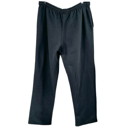 Gildan Sweatpants Mens 2XL Black DryBlend 2XL Elastic Waist Orange M Wrestling