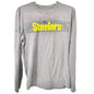 Pittsburgh Steelers Nike Dri-Fit Tshirt M Gray Long Sleeve NFL On Field Apparel