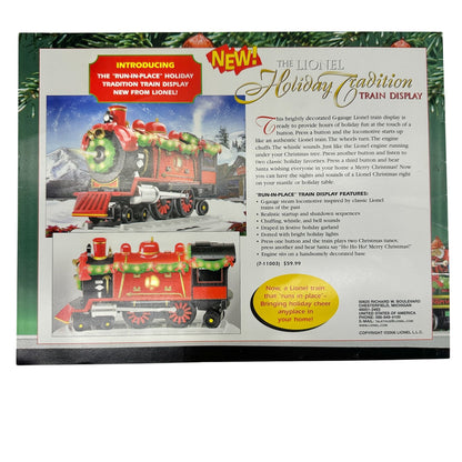 Lionel Christmas Catalog Pair 2006 and 2017 For Model Train Collectors Vtg Issue