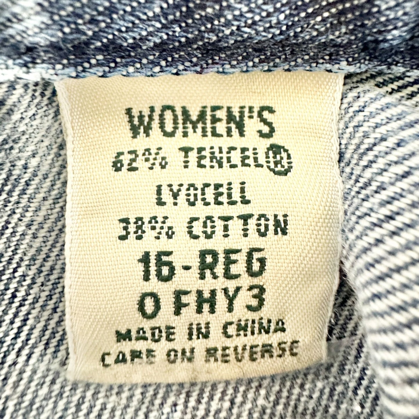 LL Bean Womens Denim Midi Skirt Light Wash Size 16 Regular Side Zip and Button