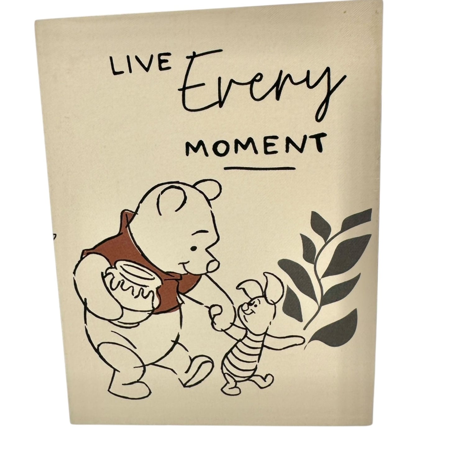 Disney Winnie The Pooh Live Every Moment Pencil Cup Desk Organizer 4x3x3 inches