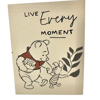 Disney Winnie The Pooh Live Every Moment Pencil Cup Desk Organizer 4x3x3 inches