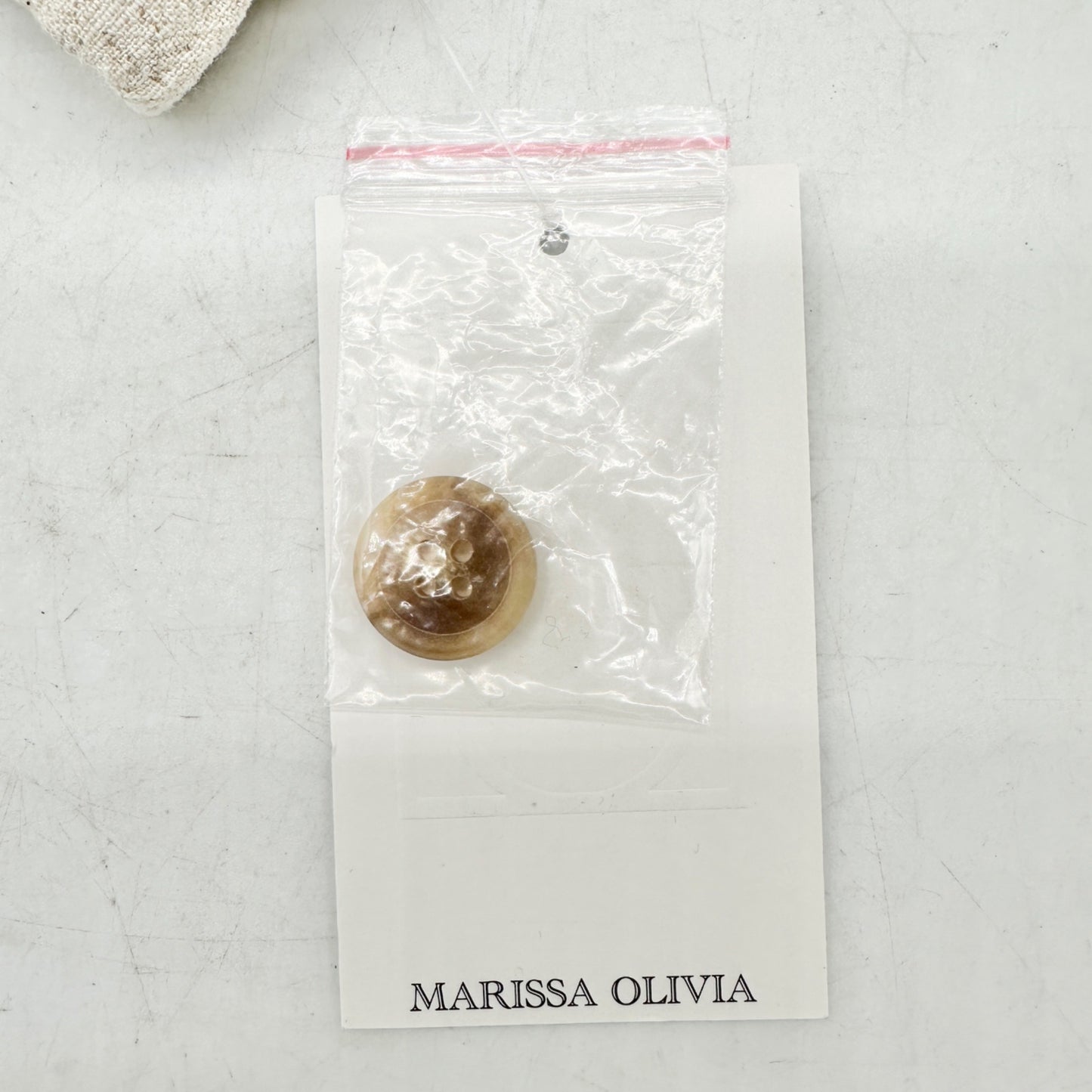 Marissa Olivia Shorts Womens 3X Oatmeal Drawstring Linen-Blend With Pockets
