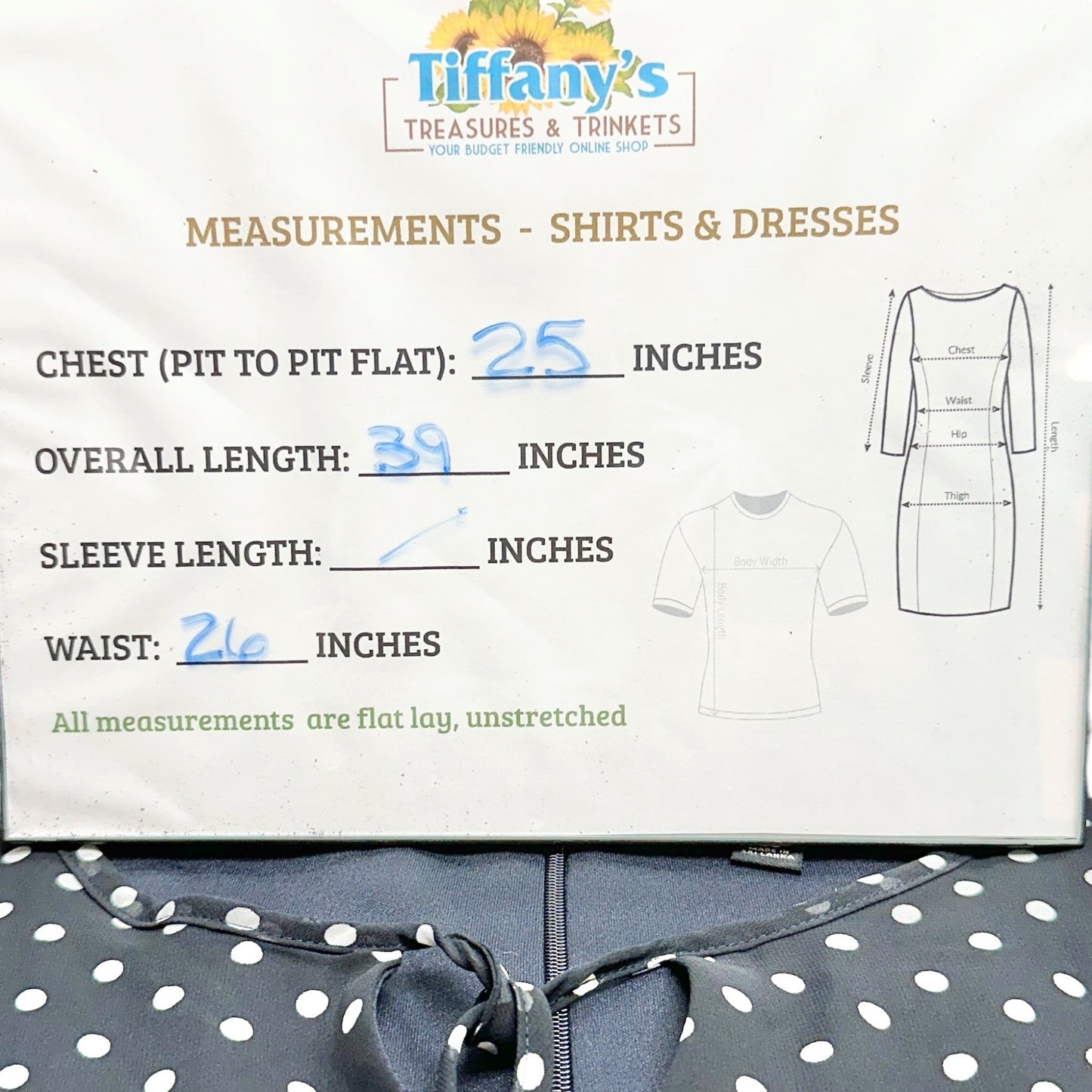 Fashionable Layered Dress Size 20 Black White Polka Dot Pearl Tie Neck Roz & Ali