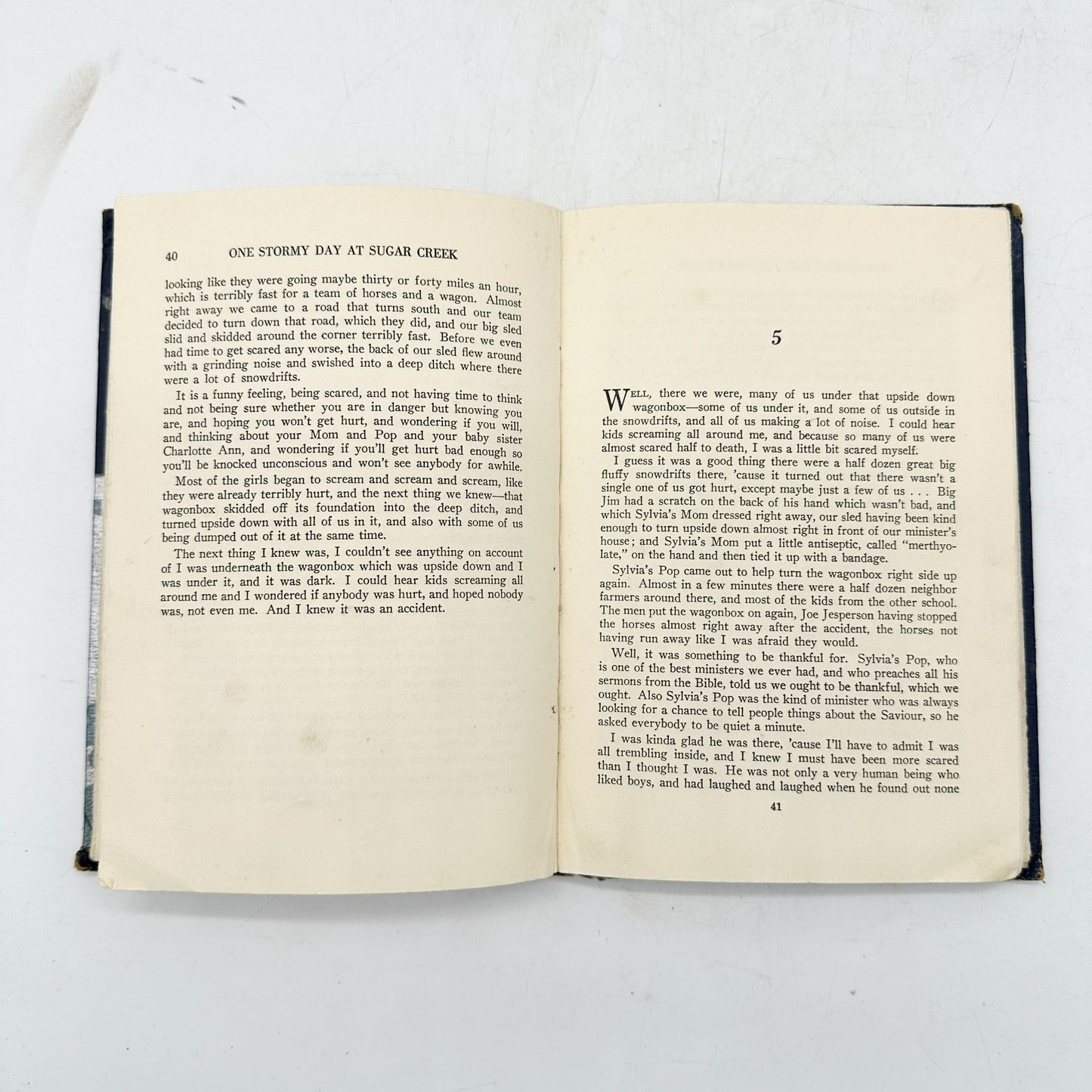 One Stormy Day At Sugar Creek By Paul Hutchens Hardcover 1946 Second Edition