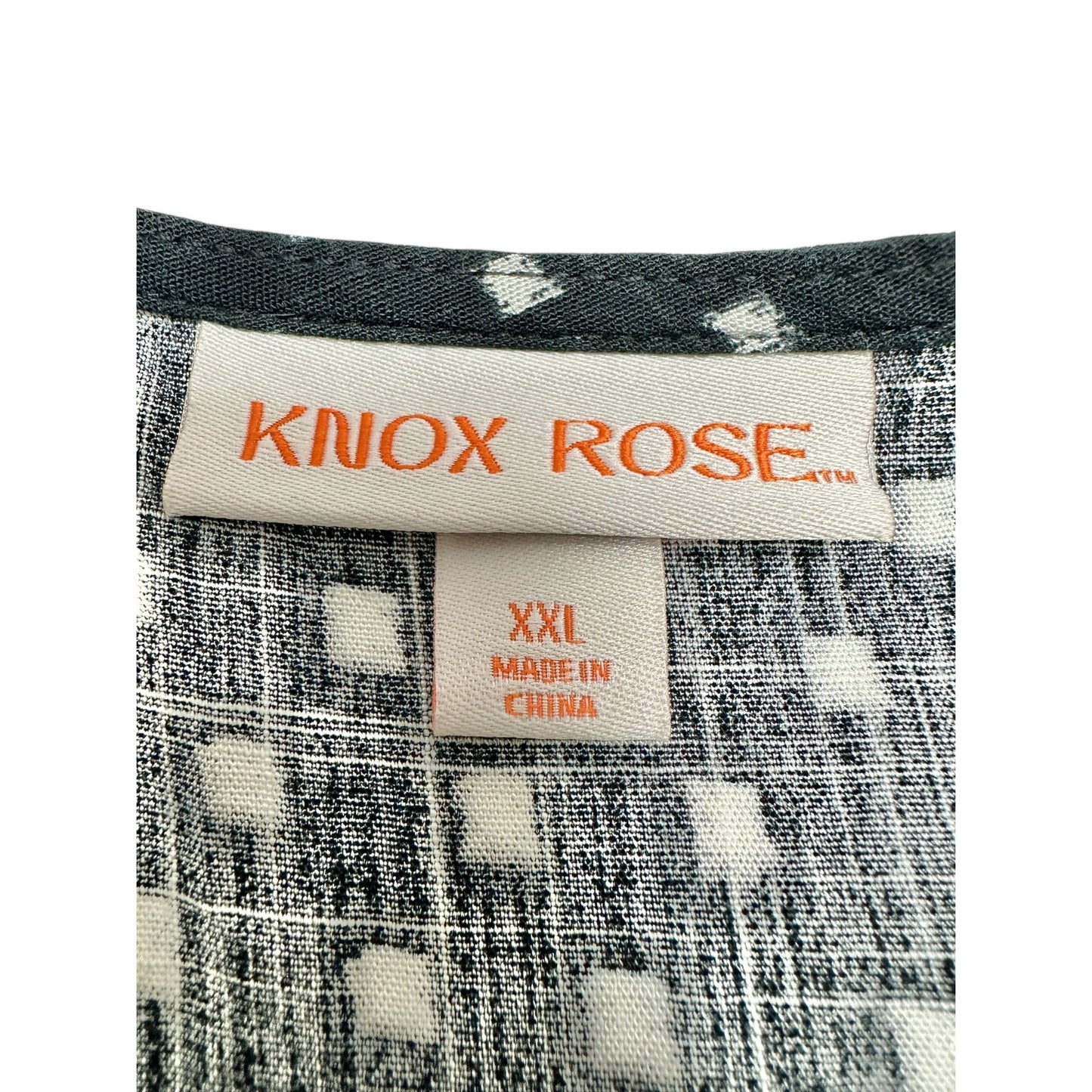 Knox Rose Wrap Midi Dress XXL Black White Polka Dot Maternity Breastfeeding