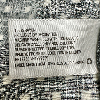 Knox Rose Wrap Midi Dress XXL Black White Polka Dot Maternity Breastfeeding