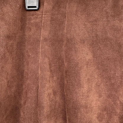 Wildlife Sportswear Midi Skirt SIZE 14 Pleated Front Back Slit 32 in Waist USA