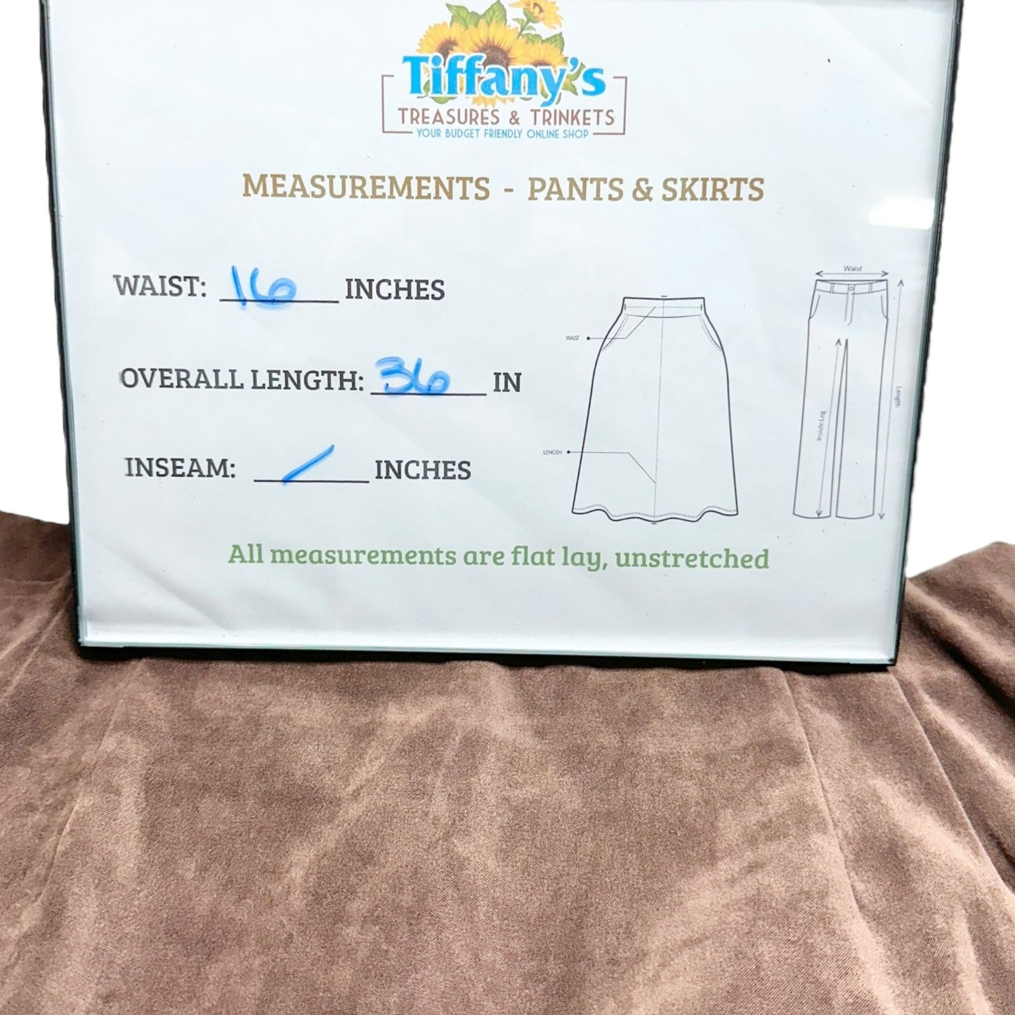 Wildlife Sportswear Midi Skirt SIZE 14 Pleated Front Back Slit 32 in Waist USA