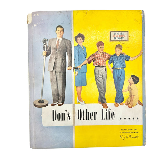 Dons Other Life Book By Kay McNeil 1944 Hardcover Breakfast Club Humor & Stories