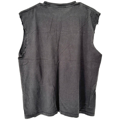 Mechanics Sleeveless Black T-Shirt With Humorous Print XL By Ann Arbor Shirt Co.