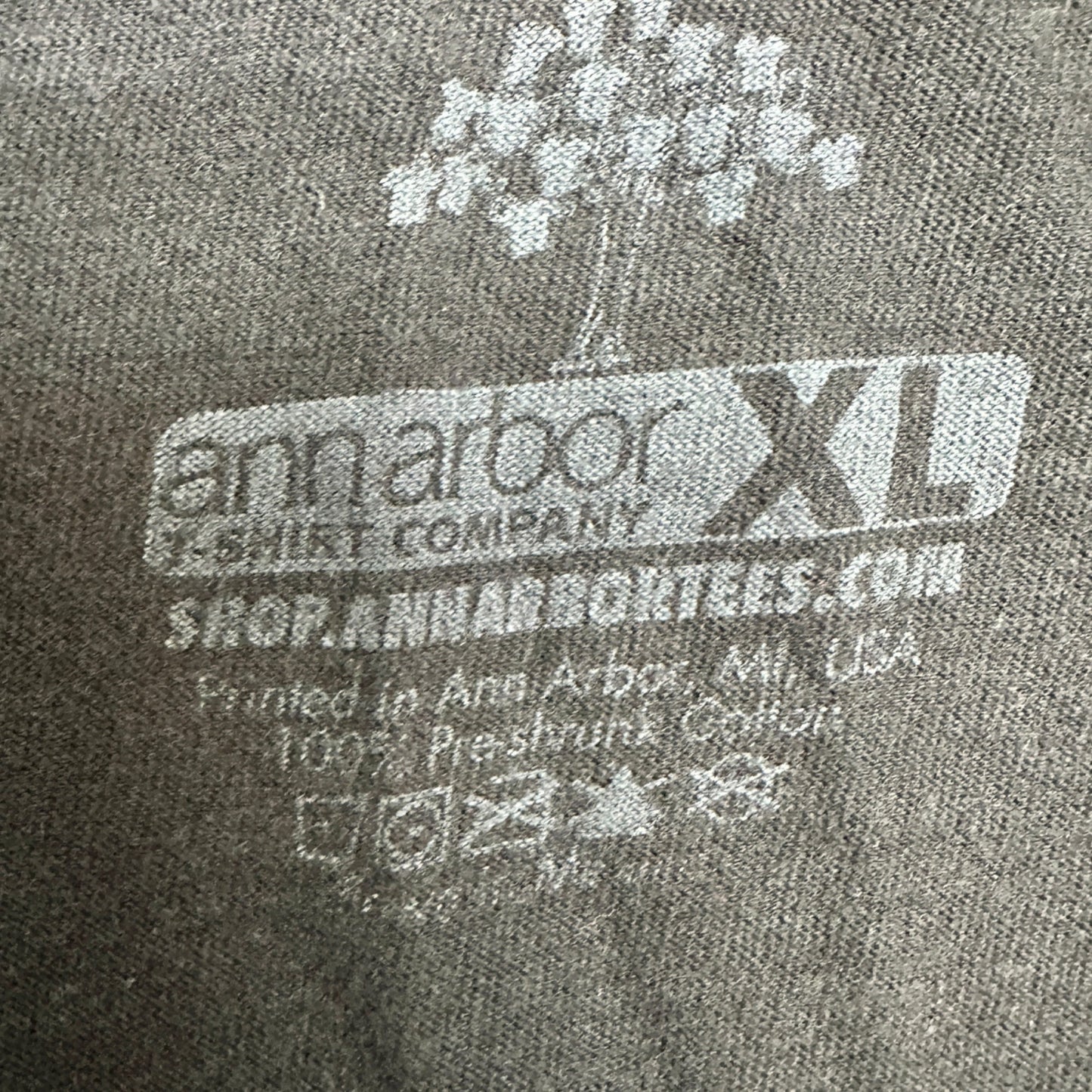 Mechanics Sleeveless Black T-Shirt With Humorous Print XL By Ann Arbor Shirt Co.