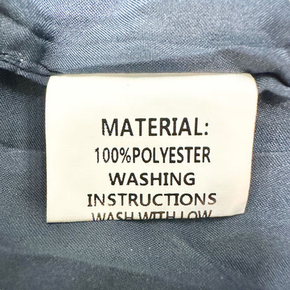 New Collection Dress Womens XL Navy Blue Braided Collar SS Textured Shift Dress