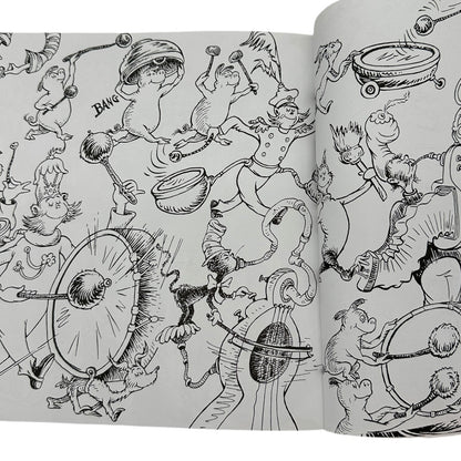 The Dr. Seuss Coloring Book 45+ Illustrations Random House 2016 Paperback