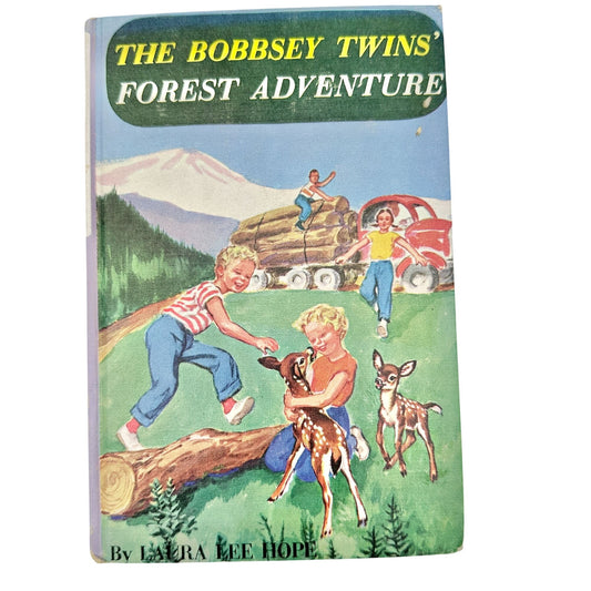 The Bobbsey Twins Forest Adventure By Laura Lee Hope 1957 Hardcover Book Vintage