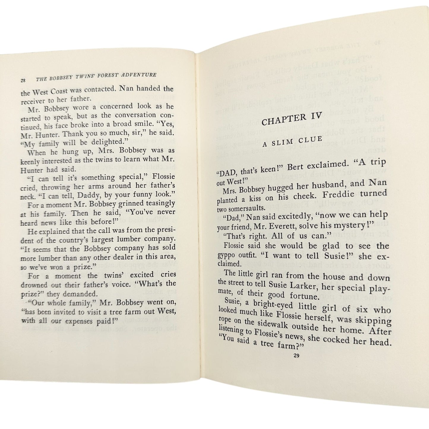 The Bobbsey Twins Forest Adventure By Laura Lee Hope 1957 Hardcover Book Vintage