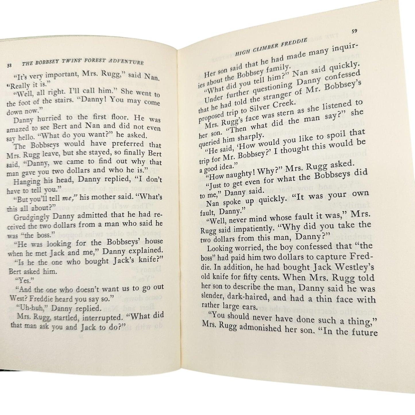 The Bobbsey Twins Forest Adventure By Laura Lee Hope 1957 Hardcover Book Vintage