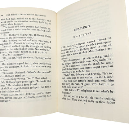 The Bobbsey Twins Forest Adventure By Laura Lee Hope 1957 Hardcover Book Vintage