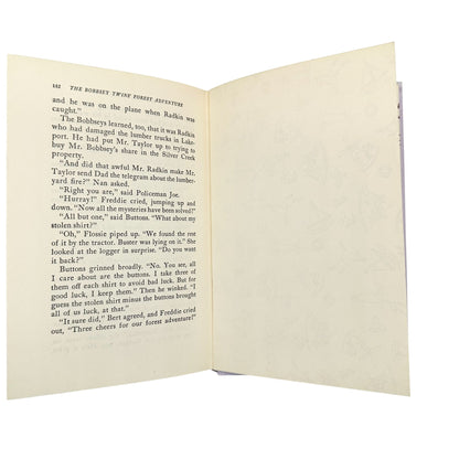 The Bobbsey Twins Forest Adventure By Laura Lee Hope 1957 Hardcover Book Vintage