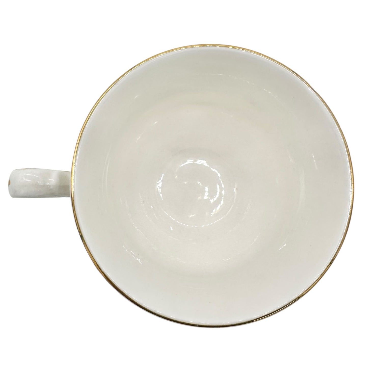 Queen Anne Violet Bone China Tea Cup Saucer Set England Gold Trim Floral Design