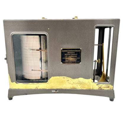 Vtg Friez Instruments Hygro-Thermograph Recording Relative Humidity Air Temp 594