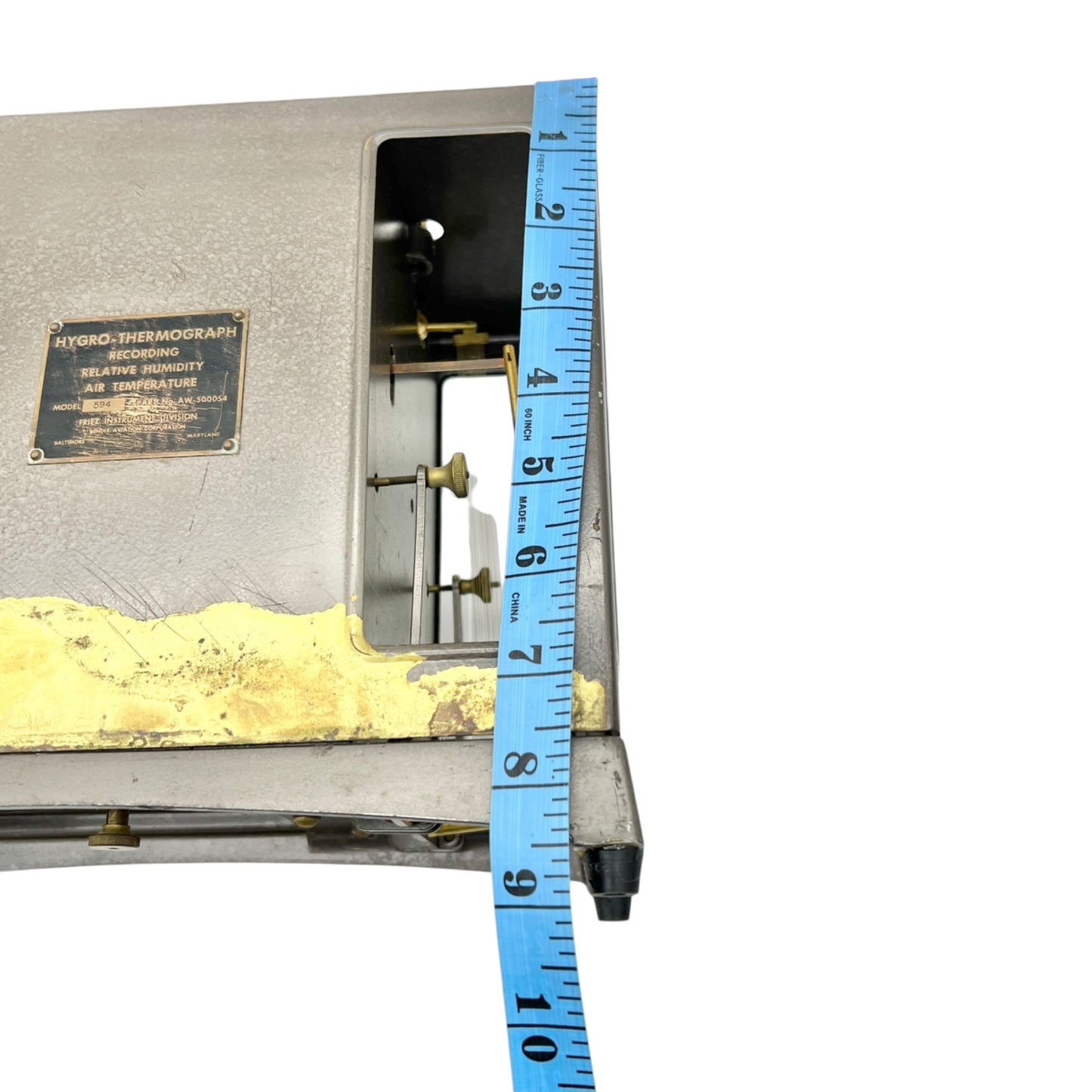 Vtg Friez Instruments Hygro-Thermograph Recording Relative Humidity Air Temp 594