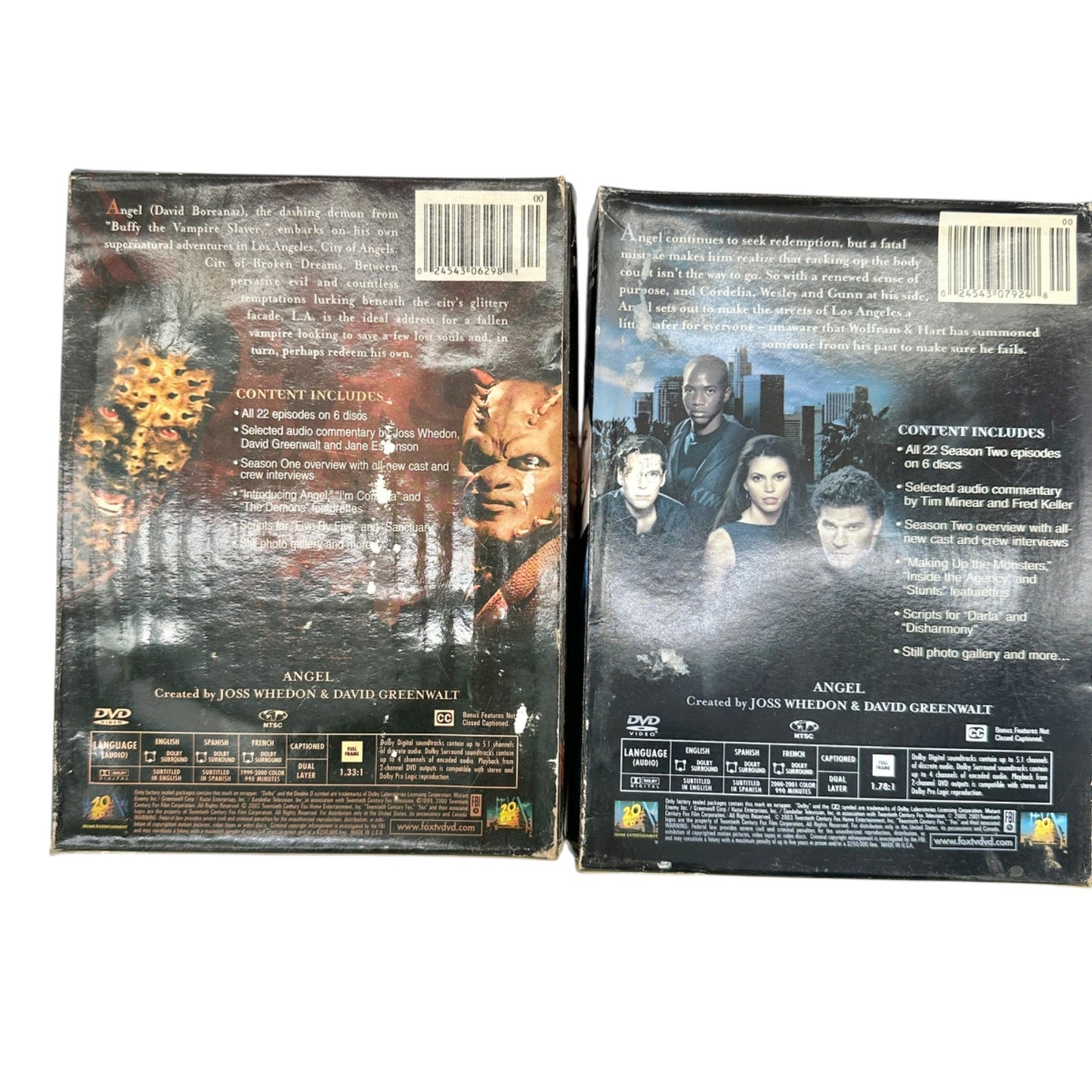 Angel Seasons 1-4 DVD Box Set Complete Series Collection David Boreanaz