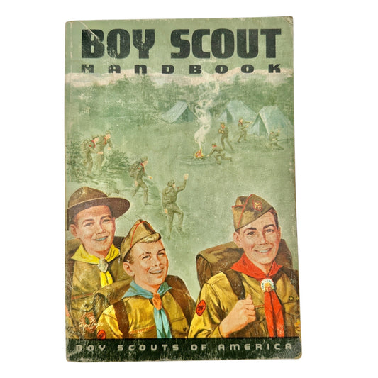 Boy Scouts of America 1969 Handbook For Boys Vintage Paperback Scouting