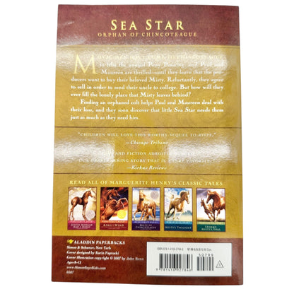 Marguerite Henry Book 3 Pack Mistys Twilight Sea Star Justin Morgan Had A Horse