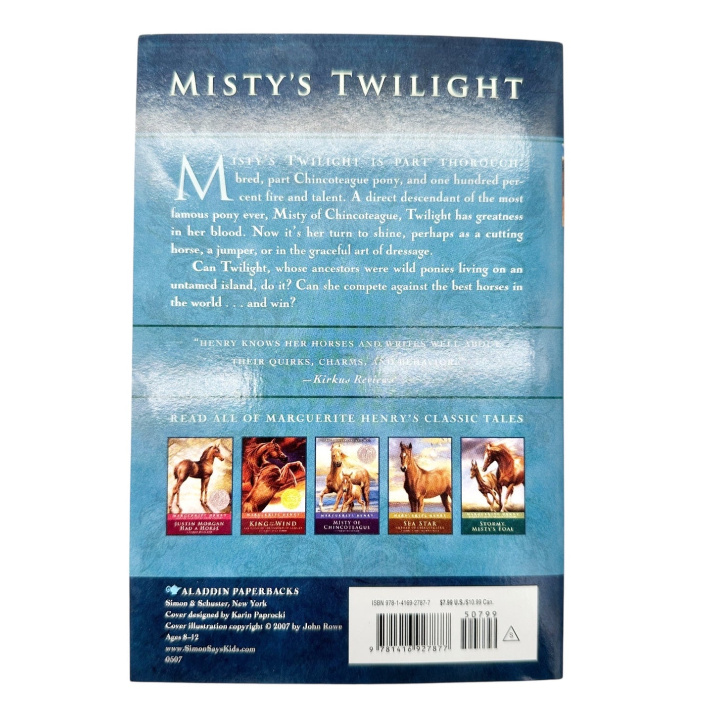 Marguerite Henry Book 3 Pack Mistys Twilight Sea Star Justin Morgan Had A Horse