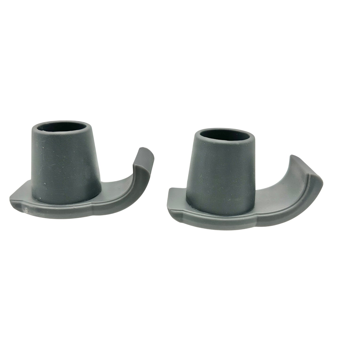 Walker Glider and Stopper Set Rubber Replacement Accessories 2 New 2 Used