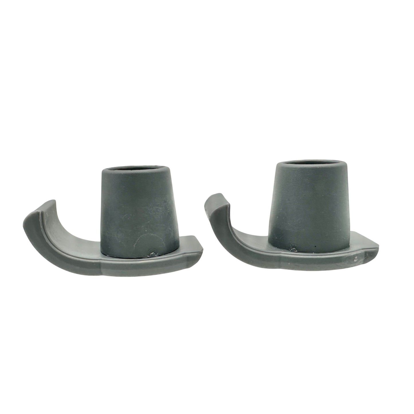 Walker Glider and Stopper Set Rubber Replacement Accessories 2 New 2 Used