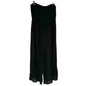 Torrid Jumpsuit Womens 2X 18 20 Smocked Gauze Solid Black Flowy Comfort NWT